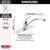 Delta Foundations One Handle Chrome Kitchen Faucet
