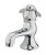 Homewerks Chrome Single-Hole Bathroom Sink Faucet Adjustible
