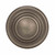 Amerock Inspirations Round Cabinet Knob 1-5/16 in. D 1 in. Weathered Nickel 1 pk