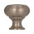 Amerock Allison Round Cabinet Knob 1-1/4 in. D 1-3/16 in. Satin Nickel 1 pk