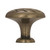 Amerock Natures Splendor Round Cabinet Knob 1-5/16 in. D 1-1/16 in. Elegant Brass 1 pk