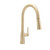 Huntington Brass One Handle Satin Brass Pull-Down Kitchen Faucet