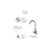 Transolid One Handle Stainless Steel Kitchen Faucet