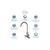 Transolid One Handle Stainless Steel Kitchen Faucet