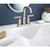 Moen Gibson Brushed Nickel Bathroom Faucet 4 in.