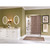 Moen Caldwell Bronze Two-Handle Bathroom Sink Faucet 8 - 16 in.