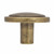 Amerock Allison Round Cabinet Knob 1-1/4 in. D 13/16 in. Burnished Brass 1 pk