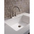 Delta Brushed Nickel Bathroom Faucet 4 in.