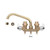Homewerks Brass Two-Handle Bathroom Sink Faucet 3-3/8 in.