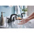 Moen Lindor Matte Black Bathroom Faucet 8-16 in.