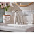 Moen Tiffin Brushed Nickel Bathroom Faucet 4 in.