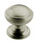 Amerock Revitalize Round Cabinet Knob 1-1/4 in. D 1-1/4 in. Satin Nickel 1 pk