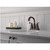 Delta Bronze Pop-up Bathroom Sink Faucet 4 in.