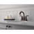 Delta Bronze Pop-up Bathroom Sink Faucet 4 in.