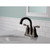 Delta Bronze Pop-up Bathroom Sink Faucet 4 in.