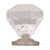 Amerock Traditional Classics Round Furniture Knob 1-1/4 in. D 1-1/5 in. Satin Nickel 5 pk
