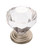 Amerock Traditional Classics Round Furniture Knob 1-1/4 in. D 1-1/5 in. Satin Nickel 5 pk