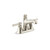Kohler Georgeson Brushed Nickel Centerset Bathroom Sink Faucet 4 in.