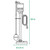 Zoeller 1/2 HP 3900 gph Cast Iron Vertical Float Switch AC Pedestal Sump Pump
