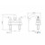 Ultra Faucets Non-Metallic Polished Chrome Centerset Bathroom Sink Faucet 4 in.