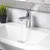 Homewerks Chrome Motion Sensing Single-Handle Bathroom Sink Faucet 2 in.