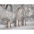 Moen Banbury Brushed Nickel Two-Handle Bathroom Sink Faucet 8 in.