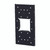 Gibraltar Mailboxes Black Steel Mailbox Mounting Board .060 Ga. 12.875 in. L