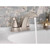 Moen Banbury Brushed Nickel Centerset Bathroom Sink Faucet 4 in.