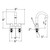 Huntington Brass Euro Matte Black Centerset Bathroom Sink Faucet 4 in.