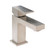 Huntington Brass Razo Satin Nickel Single-Handle Bathroom Sink Faucet 4 in.