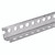 SteelWorks 0.048 in. X 1-1/4 in. W X 60 in. L Zinc Plated Steel Slotted Angle