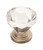 Amerock Traditional Classics Cabinet Knob 1-1/4 in. D 1-3/8 in. Satin Nickel 1 pk