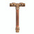 Campbell Brass 1 in. Tank Cross