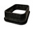 NDS 13 in. W X 6 in. H Rectangular Riser for Valve Box Black
