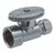 Ace FIP Compression Brass Straight Stop Valve