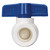 Homewerks 3/4 in. PVC Slip Ball Valve Full Port