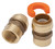 SharkBite 3/4 in. 3/4 in. D Brass Water Heater Installation Kit