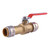 SharkBite 3/4 in. Brass Push Fit Slip Ball Valve Full Port