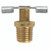 JMF Company 1/4 in. Brass Needle Drain Cock