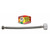 Fluidmaster 3/8 in. Compression X 7/8 in. D Ballcock 20 in. Braided Stainless Steel Supply Line