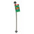 Fluidmaster Click Seal 3/8 in. Compression X 1/2 in. D FIP 12 in. Stainless Steel Supply Line
