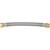 Ace 3/4 in. FIP X 3/4 in. D MIP 24 in. Braided Stainless Steel Water Heater Supply Line