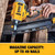 DeWalt 20V Max Cordless 21 deg Nailer 20 V