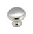 Amerock Anniversary Round Cabinet Knob 1-3/16 in. D 1 in. Sterling Nickel 1 pk