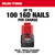 Milwaukee M12 16 Ga. Cordless 90 deg Palm Nailer Kit (Battery & Charger) 12 V