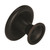 Amerock Allison Round Cabinet Knob 1-3/16 in. D 1-1/16 in. Oil Rubbed Bronze 1 pk