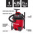 Craftsman 9 gal Corded Wet/Dry Vacuum 8.3 amps 120 V 4.25 HP
