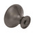 Amerock Anniversary Round Cabinet Knob 1-3/16 in. D 1 in. Nickel 1 pk