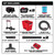 Milwaukee M18 FUEL 0930-22HD 12 gal Cordless Wet/Dry Vacuum Kit (Battery & Charger) 4.25 HP
