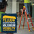 Werner 12 ft. H Fiberglass Step Ladder Type IA 300 lb. capacity